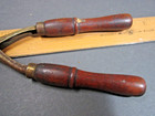 Antique Hair Crimper Curling Iron Barber Beauty Shop Tools Shabby Decor  Pair