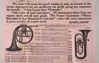Vintage J w  Pepper Music Store Philadelphia Instruments Flyer Poster C  1890s