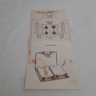 Vintage Photovarve Patterns For Leather Crafting Deck Of Cards Holder Art
