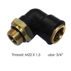 Composite Plc Male Elbow Fitting Volvo 177 v20999388 20999388 369ptcr12ma22