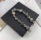 Chrome Hearts Style Dice Cross Y2k Bracelet