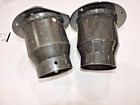 2  Carbon Fiber 4  Inlet To 3  Exit Flange Ducts Fan Housings Late Model Nascar