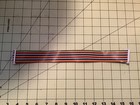 Vintage Apple Iie Computer Keyboard Ribbon Cable Rainbow White Ends Free Ship