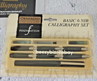 Old Osmiroid Arabic Calligraphy Basic 6 Nib Left Handed Sealed Vintage Dip Pen