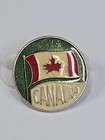 Canada Travel Souvenir Lapel Pin Canadian Flag