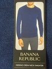 Banana Republic Men   s Merino Wool Crew Neck Sweater