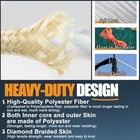 100 Ft 1 4  Nylon Poly Rope Strong Utility Polyester Cord For Clothesline Flag