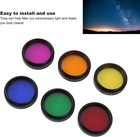 6-piece 1 25-inch Colorful Telescope Eyepiece Filter Kit With Storage Box     Enha