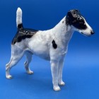  rare  Large Size Royal Doulton England Smooth Fox Terrier Dog Figurine Hn1068