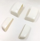 For 14-19 Gm Silverado Olympic White 8624 Towing Mirror Caps Cover