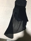 Balera Lyrical Dance Or Contemporary Costume Girls Size Sa Black Rhinestone Flow