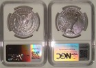 2024 Morgan   Peace Silver Dollar  1 Set Ngc Gem Uncirculated Thomas Uram Signed