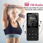 Bluetooth Mp4 mp3 Lossless Music Player Fm Radio Recorder Sports Support 128gb
