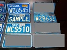 Nevada Blue Plates Lot- 15 Matched Pairs Washoe County Designator 1969  1970 s