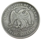 1877 Cc Seated Liberty Take Flowers Silver 1 Dollar High Grade A    