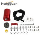 Oil Catch Can  300ml Red Universal Baffled Catch Can Kit With 5ft 3 8 Inch
