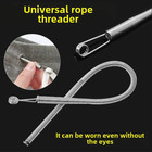5pcs Flexible Spring Drawstring Threader Clip Tool For Pants   Hoodies - New