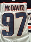 Connor Mcdavid Signed Jersey Edmonton Oilers Jsa Loa