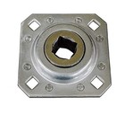 Disc Harrow Bearing 1  Square Bore With  4  1 2  Bolt Holes With 4-3 4  Oal