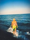 2000s Pretty Young Woman Swimsuit Bikini Portrait Vtg Snapshot Photo Original