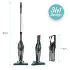 3-in-1 Corded Upright handheld Floor And Carpet Vacuum Cleaner For Multi-surface