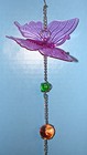 Home Garden Pool Yard Patio  butterfly Spinner  17  Pink W   Assorted Beads New