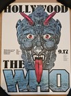 The Who - Hollywood Bowl 2025 Set Of Concert Posters -limited Metallic Stardream