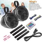 Pyle 4       800 Watt Waterproof Bluetooth Off Road Speakers W rgb Light Plutv45btr