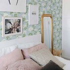 Tempaper   Co  Peel And Stick Wallpaper Pop Hydrangeas