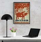 Vietnam War Propaganda Poster The Country Needs Peace And Friendship Worldwide