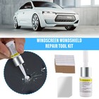 5-pcs Auto Glass Nano Repair Fluid Car Windshield Resin Crack Tool Kit Crack