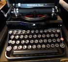 Restored Feb 1937 Remington Rand Typewriter Model 1 Noisy Noiseless P109031 Case
