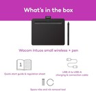 Wacom Ctl4100wlk0 Intuos Small Bluetooth Graphic Drawing Tablet Usb Black