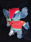 Disney Store Lilo   Stitch - Stitch Light Up Holiday Cheer Soft Toy  With Tag 