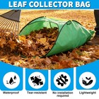 70 Gallons Portable Leaf Collector Pop Up Bag Container Leaves Grass Lawn Trash