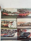 Vintage Nhra Ahra Drag Racing Cards Uncut Sheet  1970s Funny Car Prudhomme Force