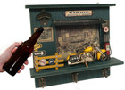 Harley Davidson Motorcycle Metal Model Bottle Opener Key Holder Rack Wall Decor