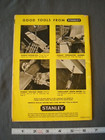 Vintage Stanley Tool Catalog No  58 Block Planes Machinist Wood Working Tools
