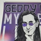 Geddy Lee My Effin Life Foil Poster Cleveland Ohio Tour Rush Band Lifeson Peart