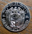1972 1-balboa Silver Panama Near Perfect Proof   Like A Mirror  Look At Pictures