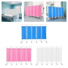 5-panel Modern Medical Privacy Screen Portable   Foldable Medical Room Divider