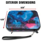 Protective Hard Shell Electronics Carrying Case With Accessory Pocket