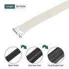 1 2 Inch Double Fold Bias Tape Continuous Bulk Bias Tape  beige White 55 Yards 