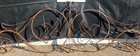 Large Ornate Wrought Iron Property Pediment 119  Long X 32  Tall Ga10162