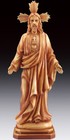 13  New  Religious Jesus Figurine Wood-carved Statue Collectible Christian 