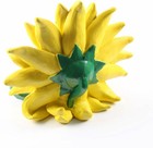 Papillon Sunflower Figurine Brown