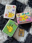 Pokemon Pikachu Zip Trading Card Binder Album Faux Leather Flexible Cover Green