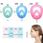 Underwater Scuba Anti Fog Xiaotree Full Face Diving Mask Snorkeling Respiratory
