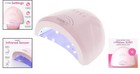 Salon-quality Baby Pink Uv Lamp For Gel Nails     Cures All Polishes In Minutes