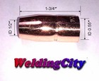 Weldingcity   5-pk Mig Welding Gun Nozzle 169715 1 2  For Miller M-10 m-15 Hobart